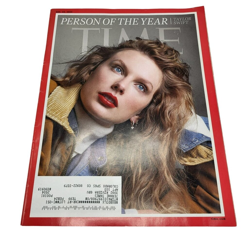 Taylor Swift Time Magazine Person Of The Year December 25 2023 Magical Era